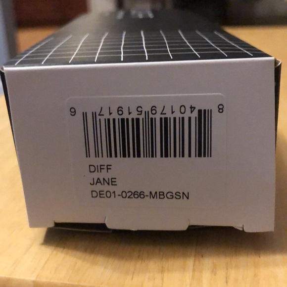 DIFF Jane Matte Black Gray Gradient Sharp Aviator Sunglasses NIB. - Picture 11 of 11